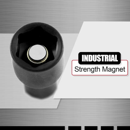 70651-1/4-Inch Magnetic Impact Nut Driver - Impact Grade Nut Setter with Industrial Strength Magnet