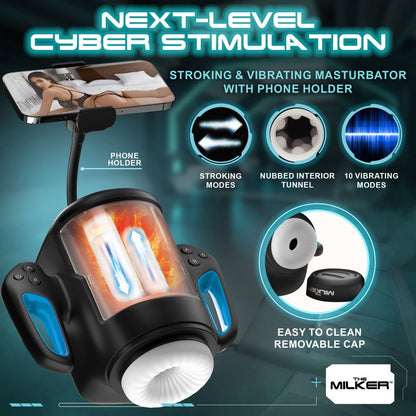The Milker Cyber Milker Rechargeable Masturbator